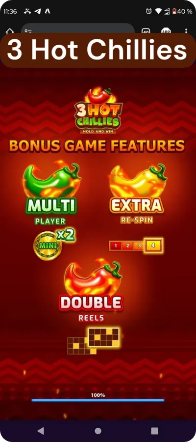 3 Hot Chillies captura de pantalla del juego